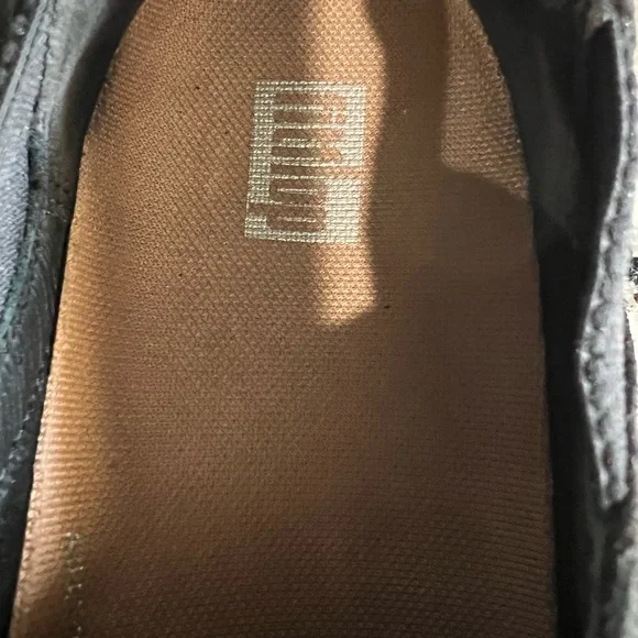 Womens Fitflop Sneakers Lace Up Valentia Metallic Black Shoes AB4-001 - Picture 11 of 13